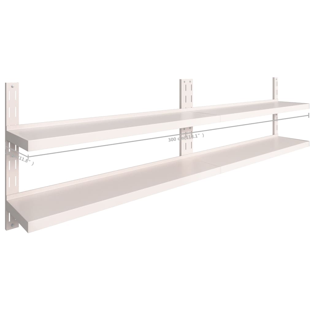 vidaXL Wall Shelf - Floating -41