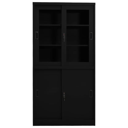 Cabinet Storage with Sliding Door Steel-11