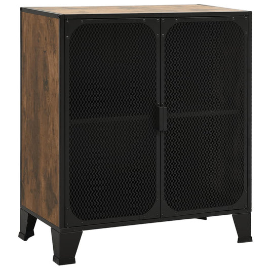 Storage Cabinet - Metal and MDF-0