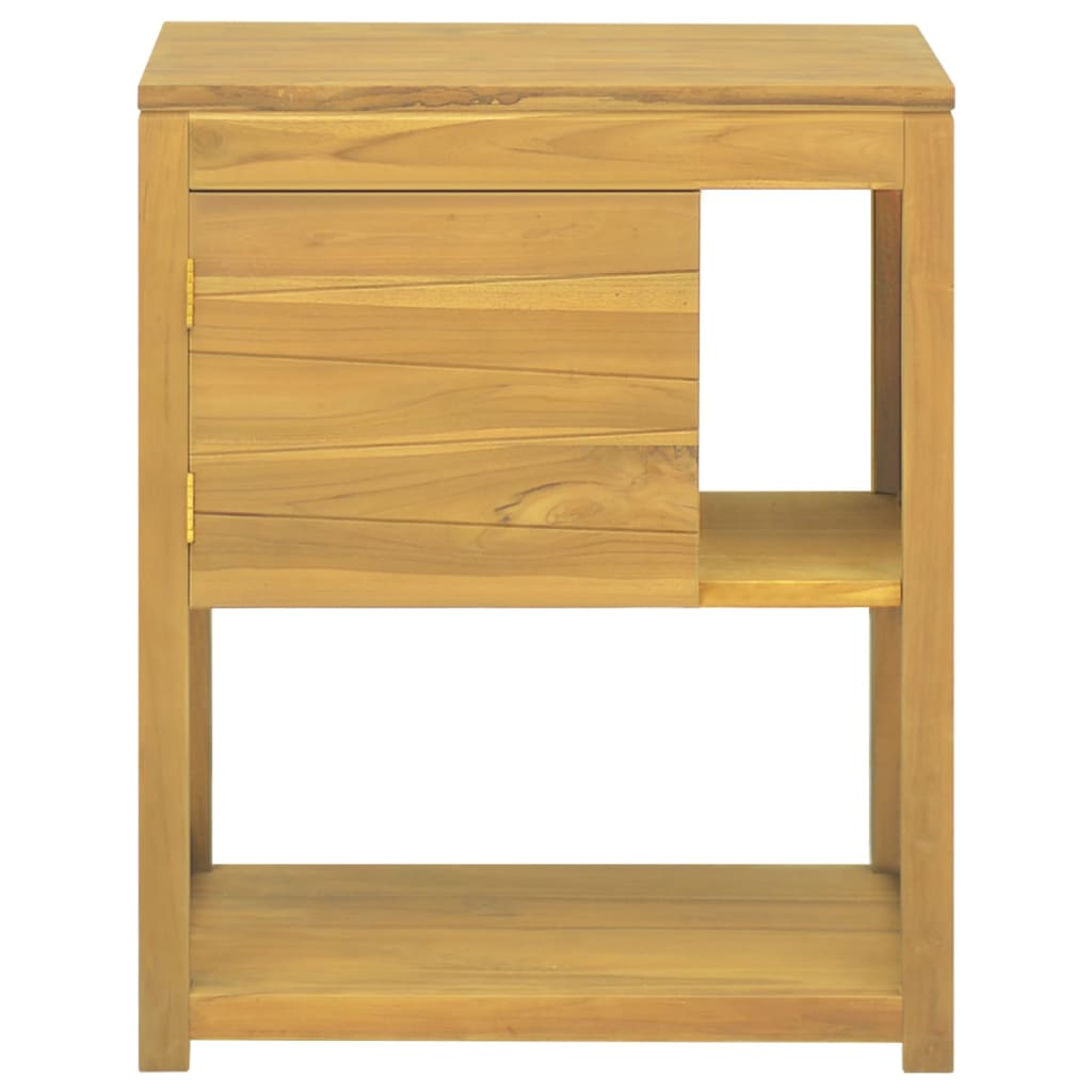 Cabinet Storage with Shelves Solid Wood Teak-7