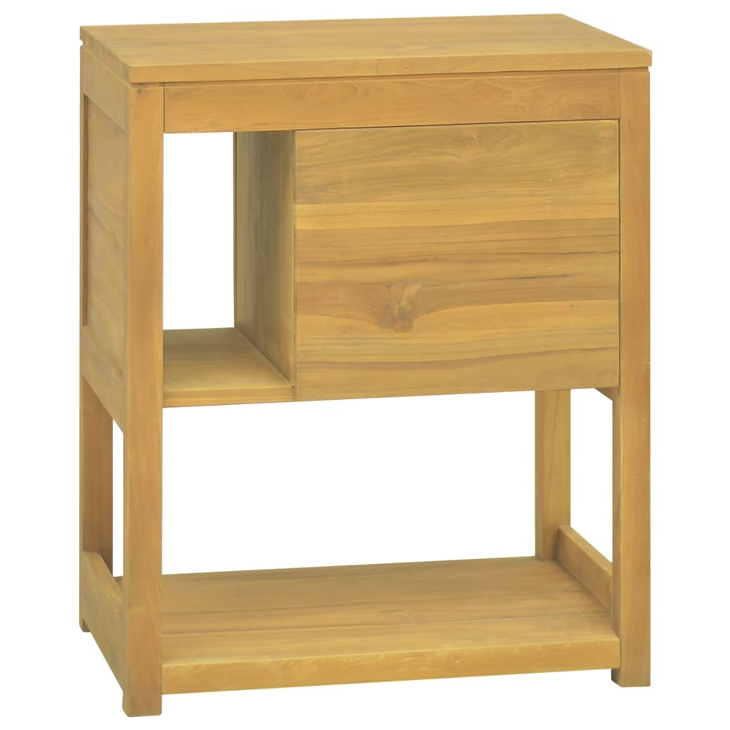 Cabinet Storage with Shelves Solid Wood Teak-13