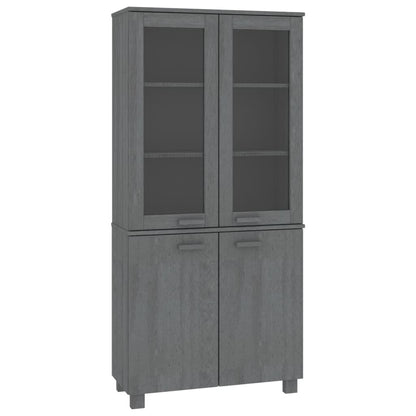 Cabinet Display Solid Wood Pine-16