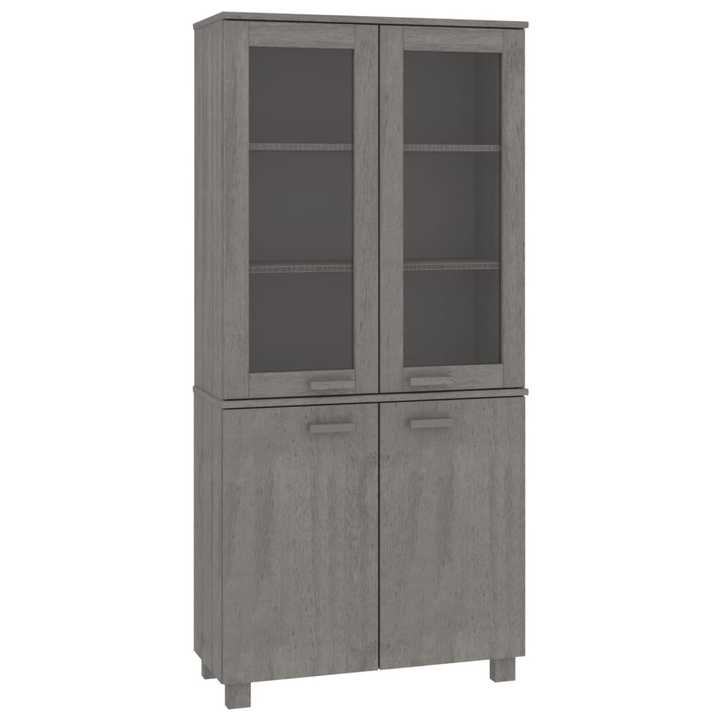 Cabinet Display Solid Wood Pine-13