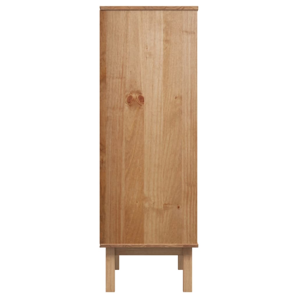 Buffet Cabinet Solid Wood Pine-13