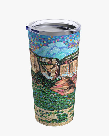 Evergreen Sandstone 20oz Tumbler