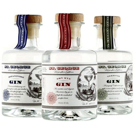St. George Artisan Distillers - Gin Combo Pack (3x200ML) by The Epicurean Trader