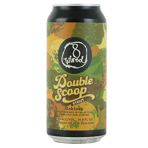 8 Wired Brewing - 'Double Scoop Baklava' Stout (440ML)