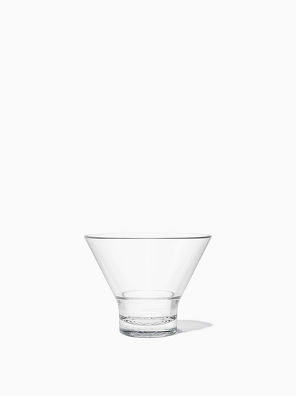 MSRP RESERVE 8oz Stemless Martini Tritan™ Copolyester Glass-1