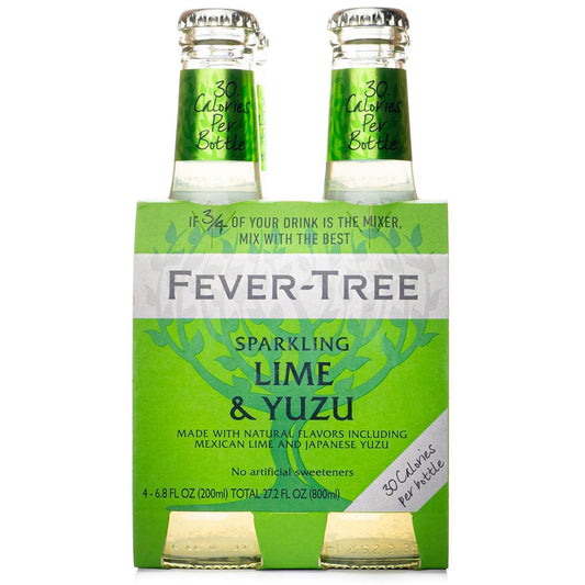 Fever Tree - Sparkling Lime & Yuzu (4x200ML) by The Epicurean Trader