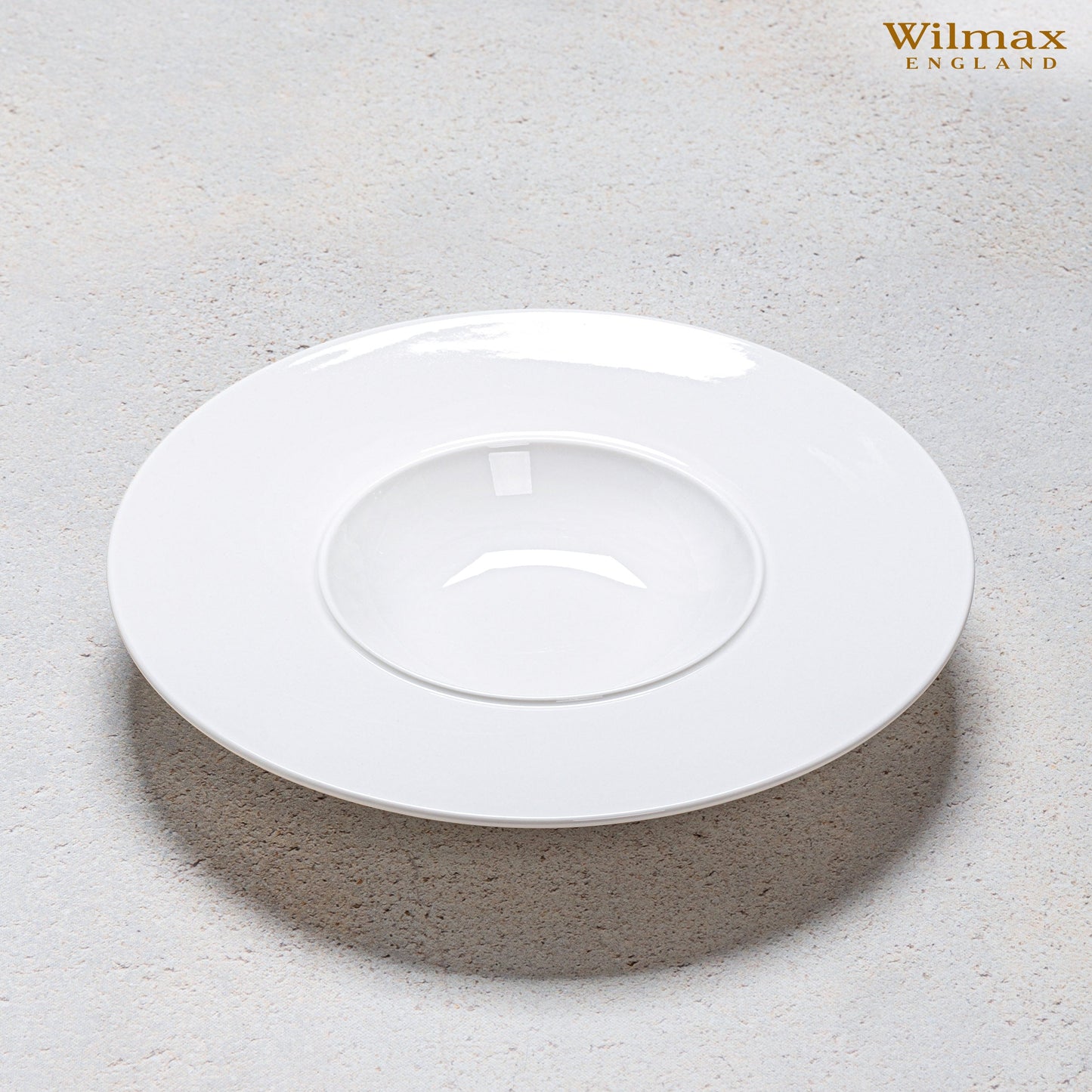 Small Batch Porcelain - White Deep Plate 11" inch -11