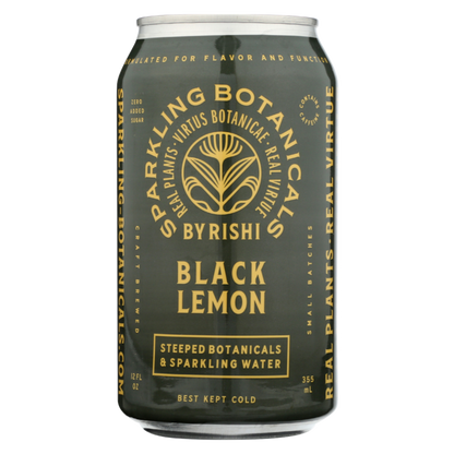 Rishi - 'Black Lemon' Sparkling Botanical Tea (12OZ)