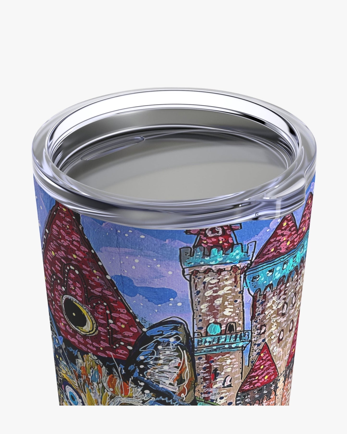 Calico Castle Cat 20oz Tumbler