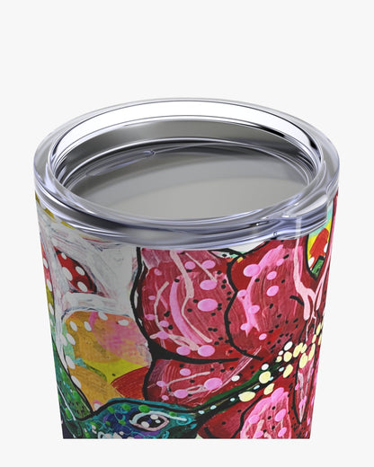 Hibiscus Hummingbird 20oz Tumbler