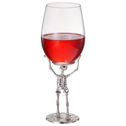 Stemmed Skeleton Wine Glass | SINGLE | 19oz