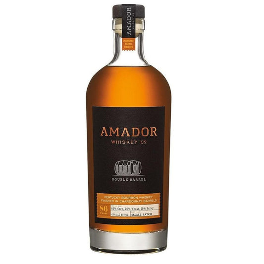 Amador Double Barrel Chardonnay Barrels Finish Kentucky Bourbon Whiskey