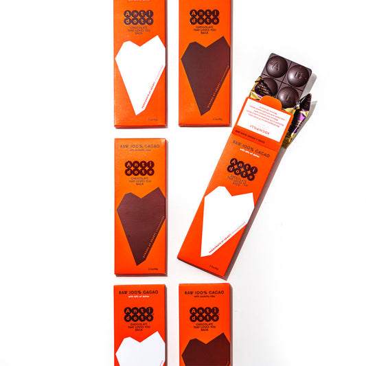 Antidote Chocolate 100% ANTIDOTE Bars - 6 Pack