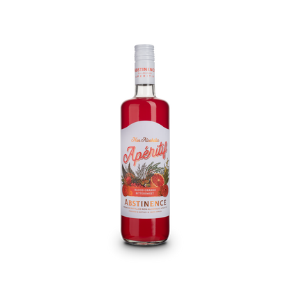 Blood Orange Aperitif by Abstinence Spirits