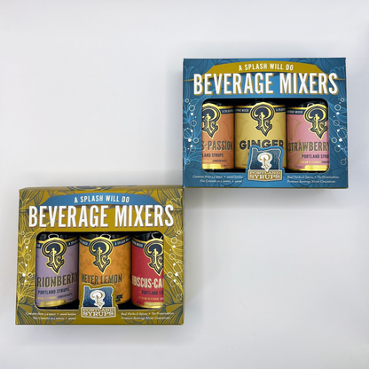 3 Pack Sampler Pack, Set of 2, Blue and Gold Boxes - Mixologist Warehouse