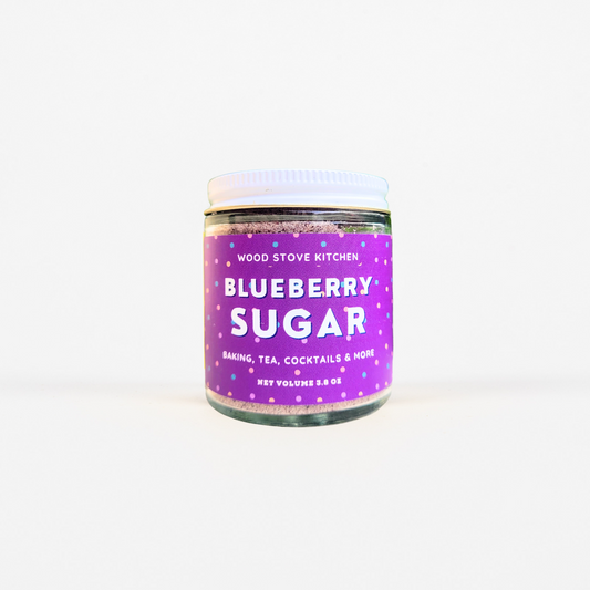 Blueberry Sugar by Wood Stove Kitchen