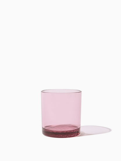 RESERVE 12oz Old Fashioned Color Series Tritan™ Copolyester Glass Blush - Bulk-0