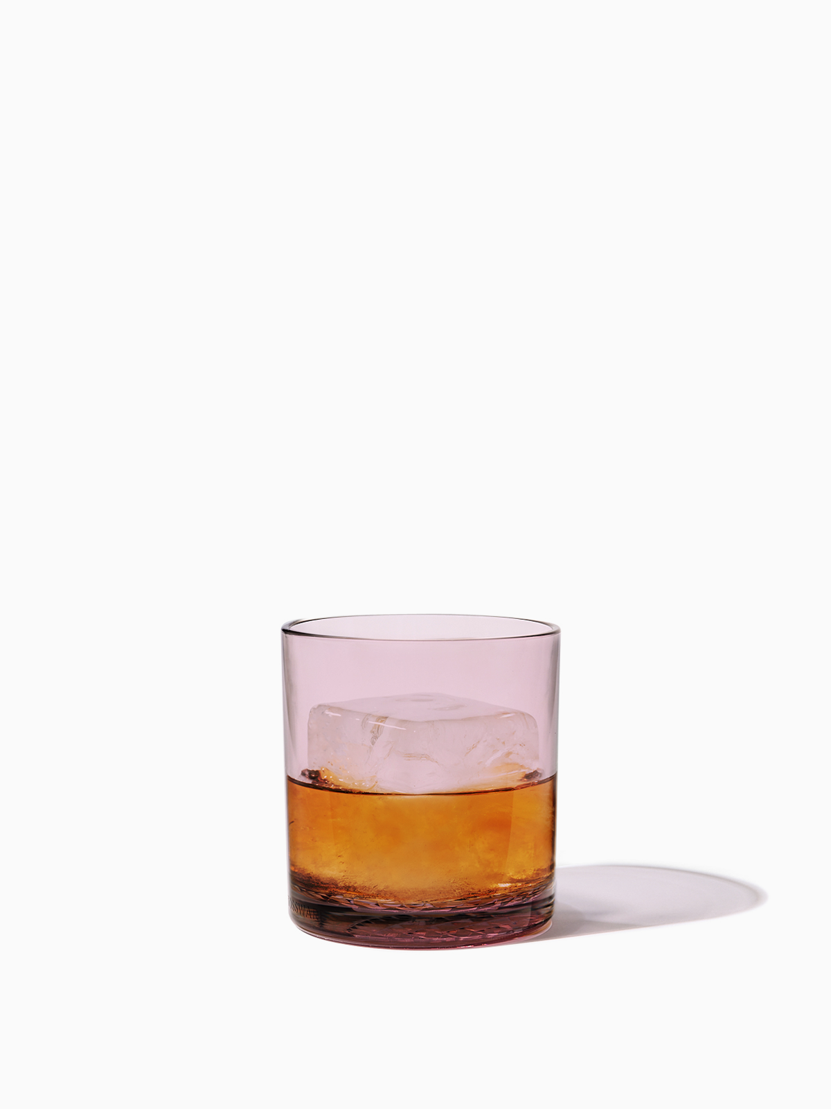 RESERVE 12oz Old Fashioned Color Series Tritan™ Copolyester Glass Blush - Bulk-1