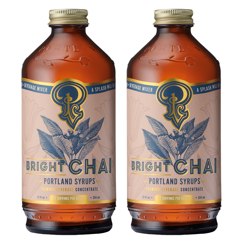 Bright Chai Syrup two-pack - Mixologist Warehouse