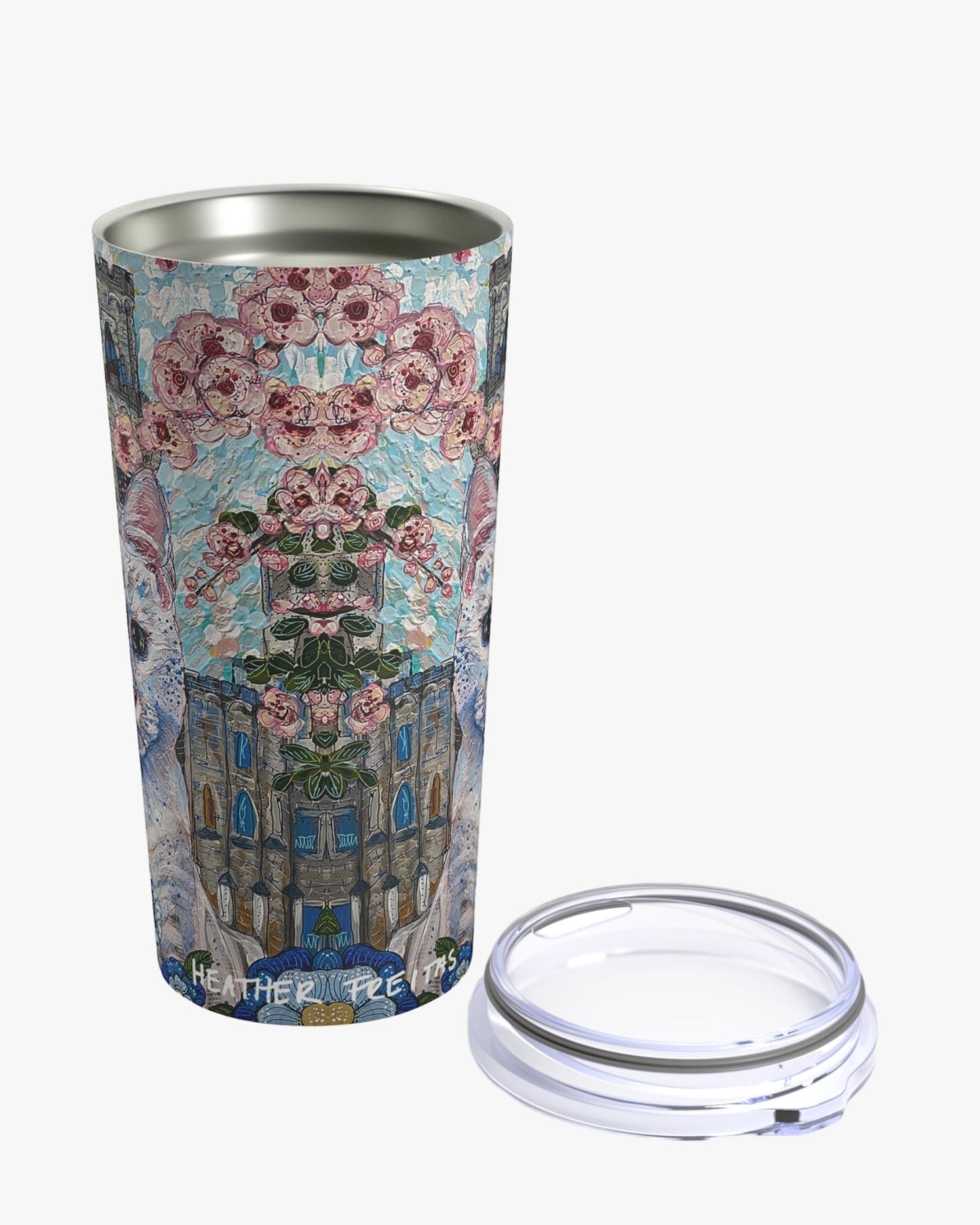 Blossom The White Cat 20oz Tumbler