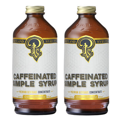 Caffeinated Simple Syrup two-pack - Mixologist Warehouse