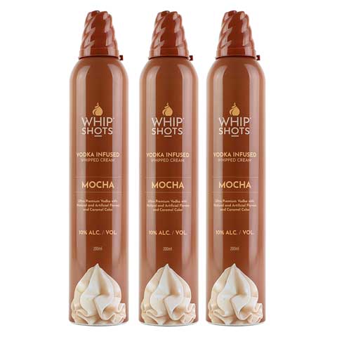 Cardi B Whipshots Mocha - Vodka Infused Whipped Cream