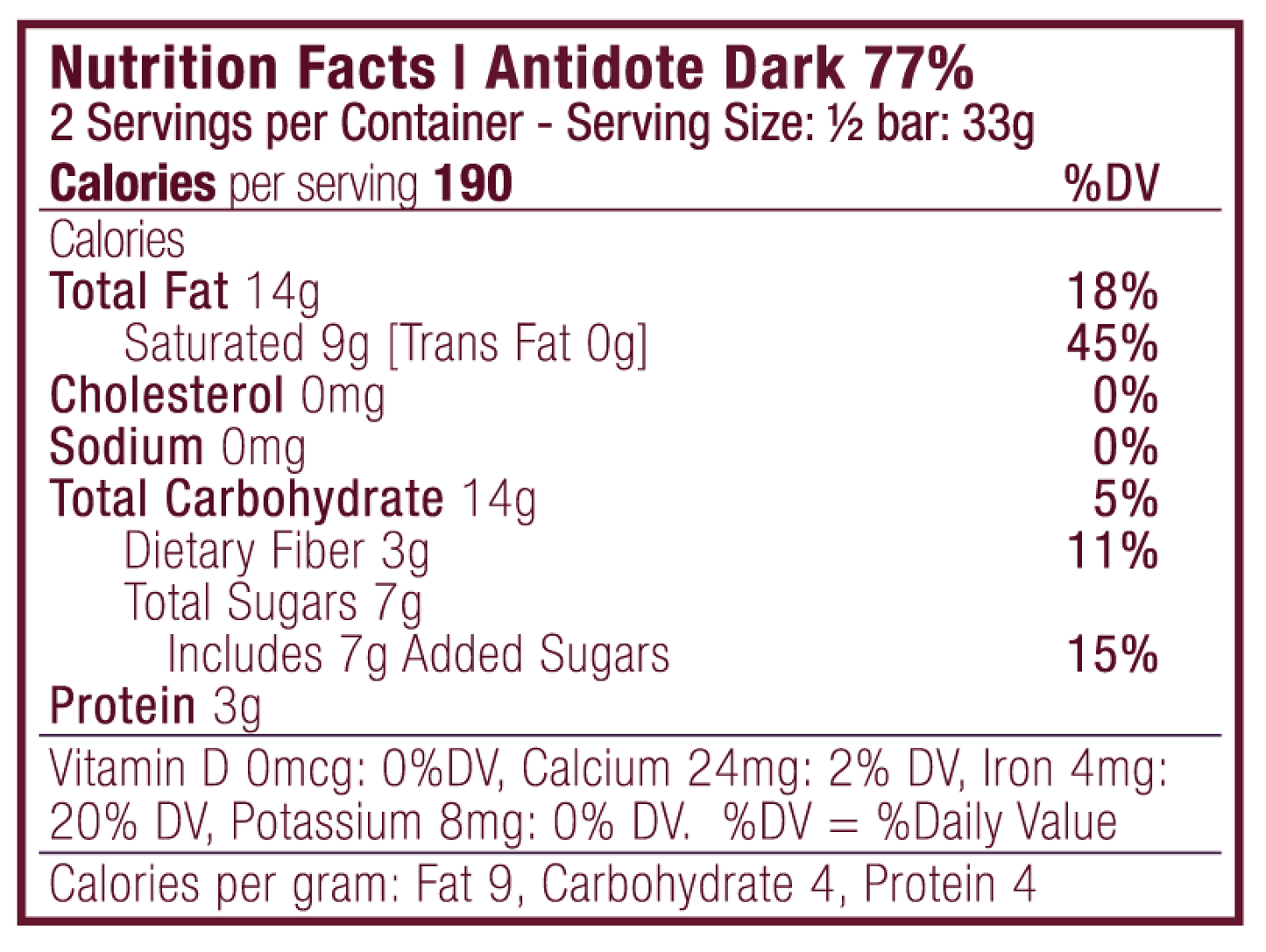 Antidote Chocolate HEBE: ROSE SALT + LEMON - 12 Bars