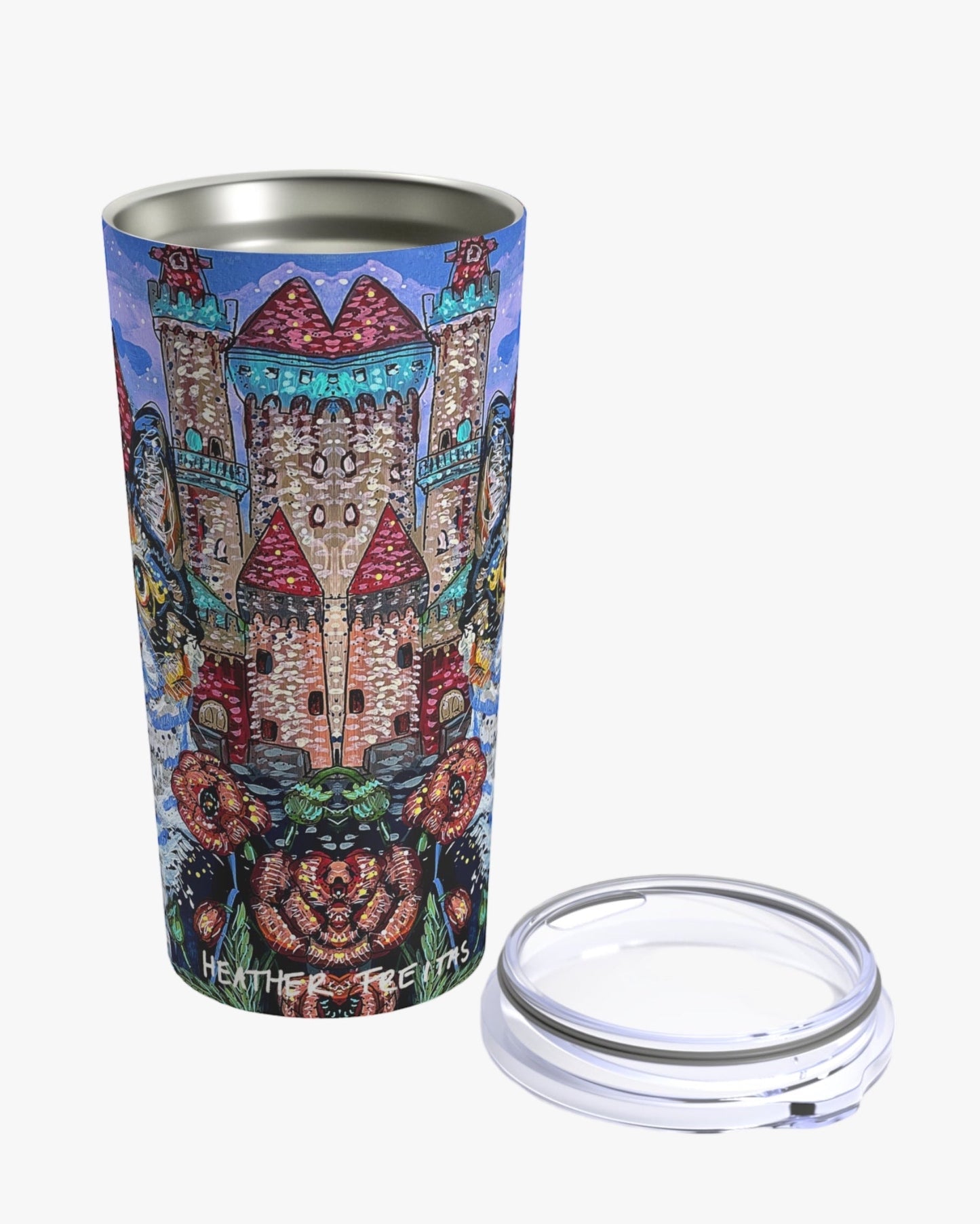 Calico Castle Cat 20oz Tumbler