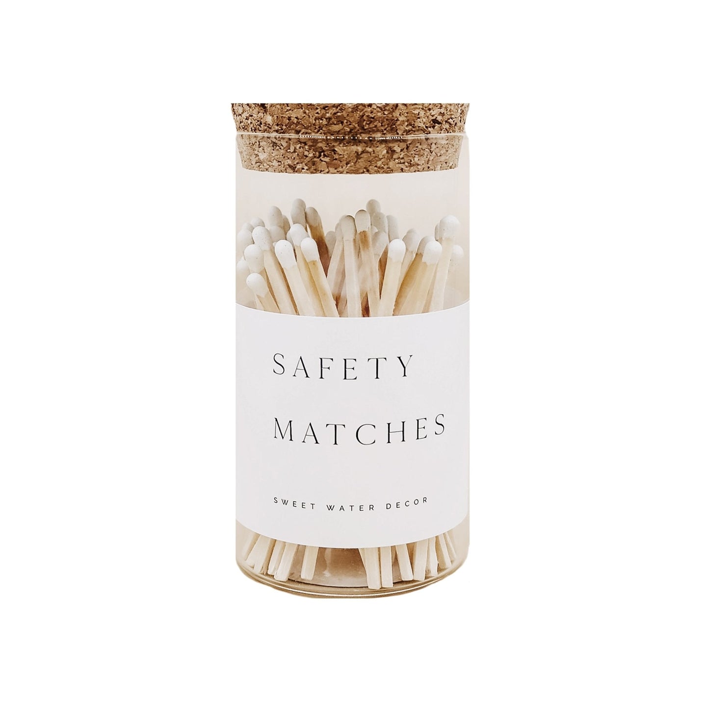 White Tip Medium Hearth Matches - 100 Count, 4" by Sweet Water Decor