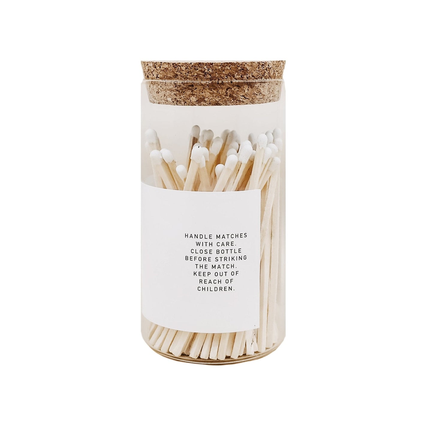 White Tip Medium Hearth Matches - 100 Count, 4" by Sweet Water Decor