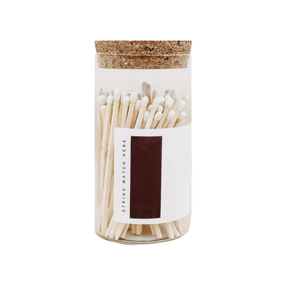White Tip Medium Hearth Matches - 100 Count, 4" by Sweet Water Decor