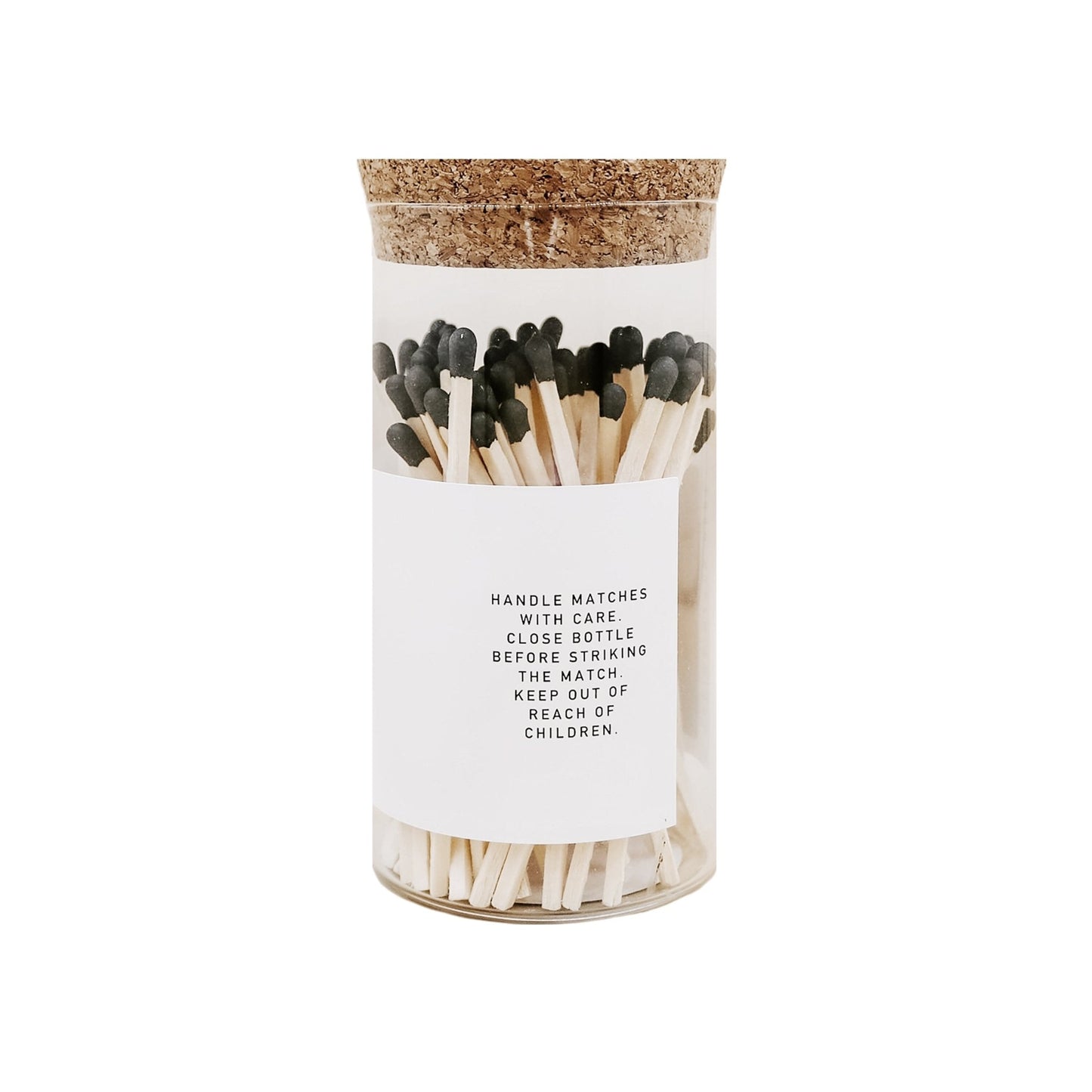 Black Tip Medium Hearth Matches - 100 Count, 4" by Sweet Water Decor