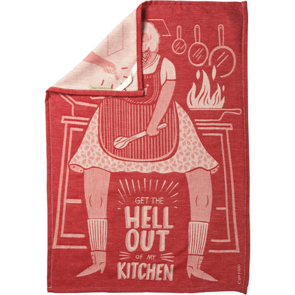 Get The Hell Out of My Kitchen Dish Cloth Towel