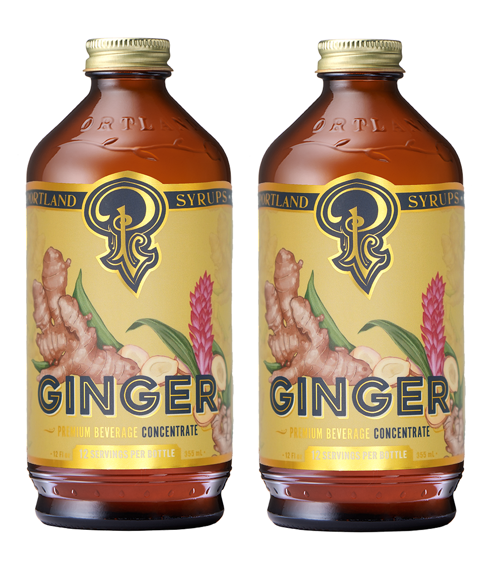 Authentic Ginger Syrup two-pack - Mixologist Warehouse