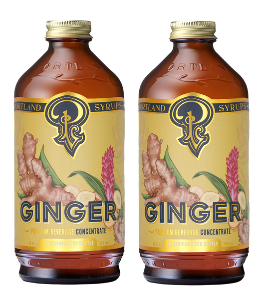 Authentic Ginger Syrup two-pack - Mixologist Warehouse