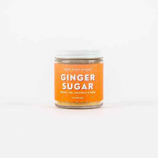 Ginger Sugar for Baking, Tea, Cocktails & More by Wood Stove Kitchen