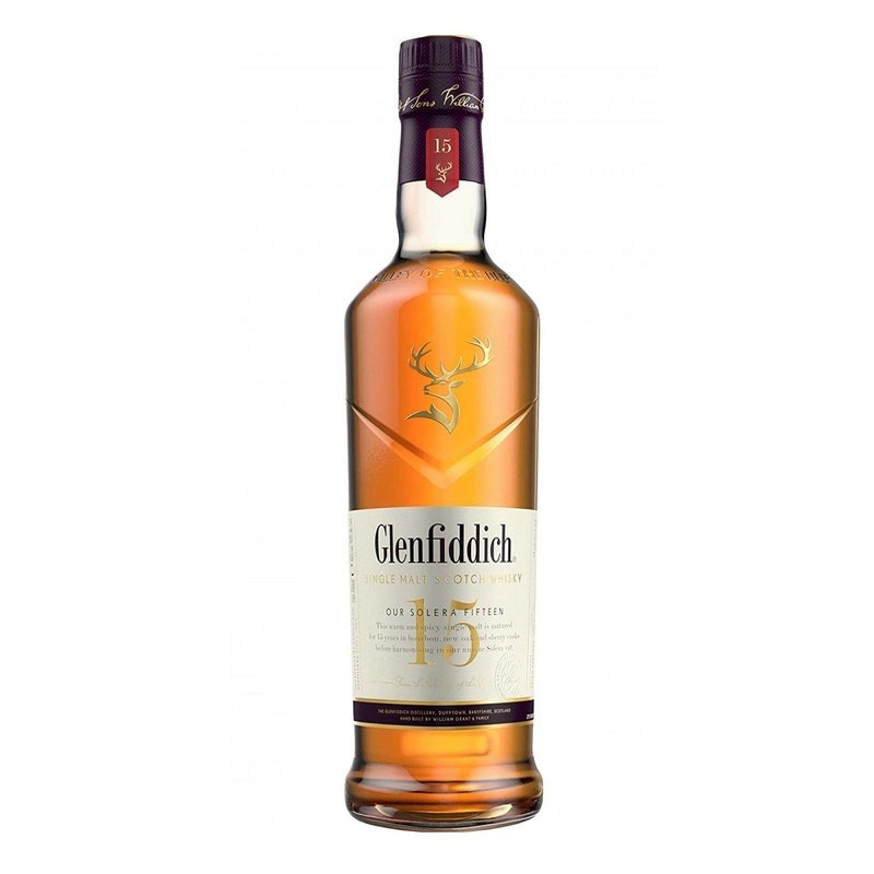 Glenfiddich 15 Year Old Solera Single Malt Scotch