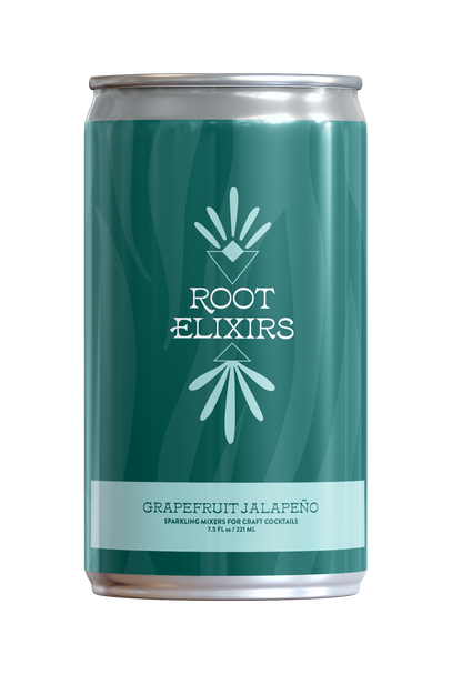 Root Elixirs Mini Cocktail Kit- Sparkling Premium Cocktail Mixers + Garnish