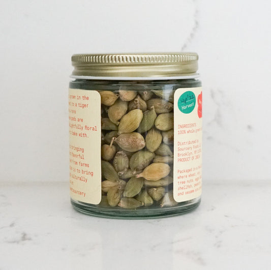 Sourcery Green Cardamom Jars - 6 Jars x 1 Case