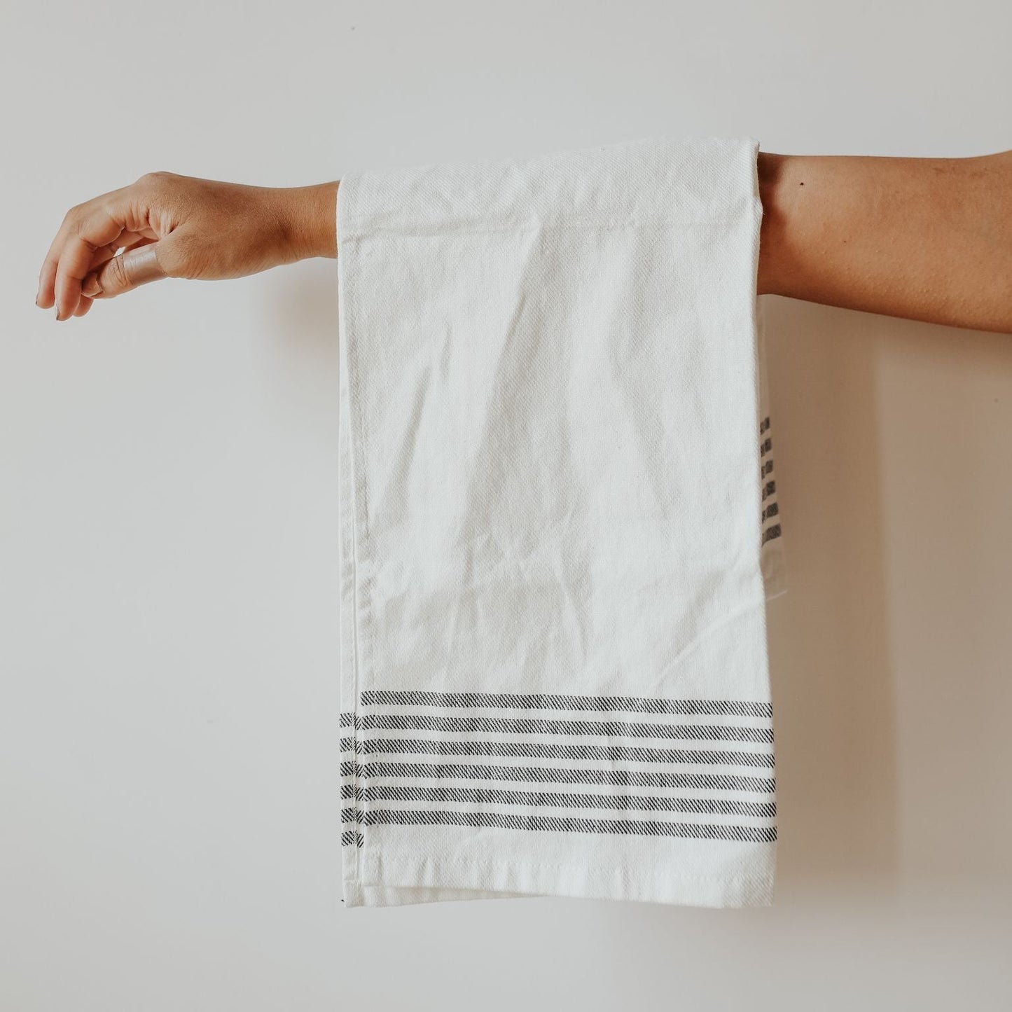 Striped Tea Towel - Six Stripes by Sweet Water Decor