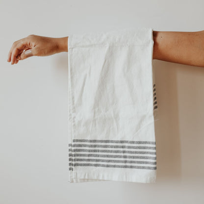 Striped Tea Towel - Six Stripes by Sweet Water Decor