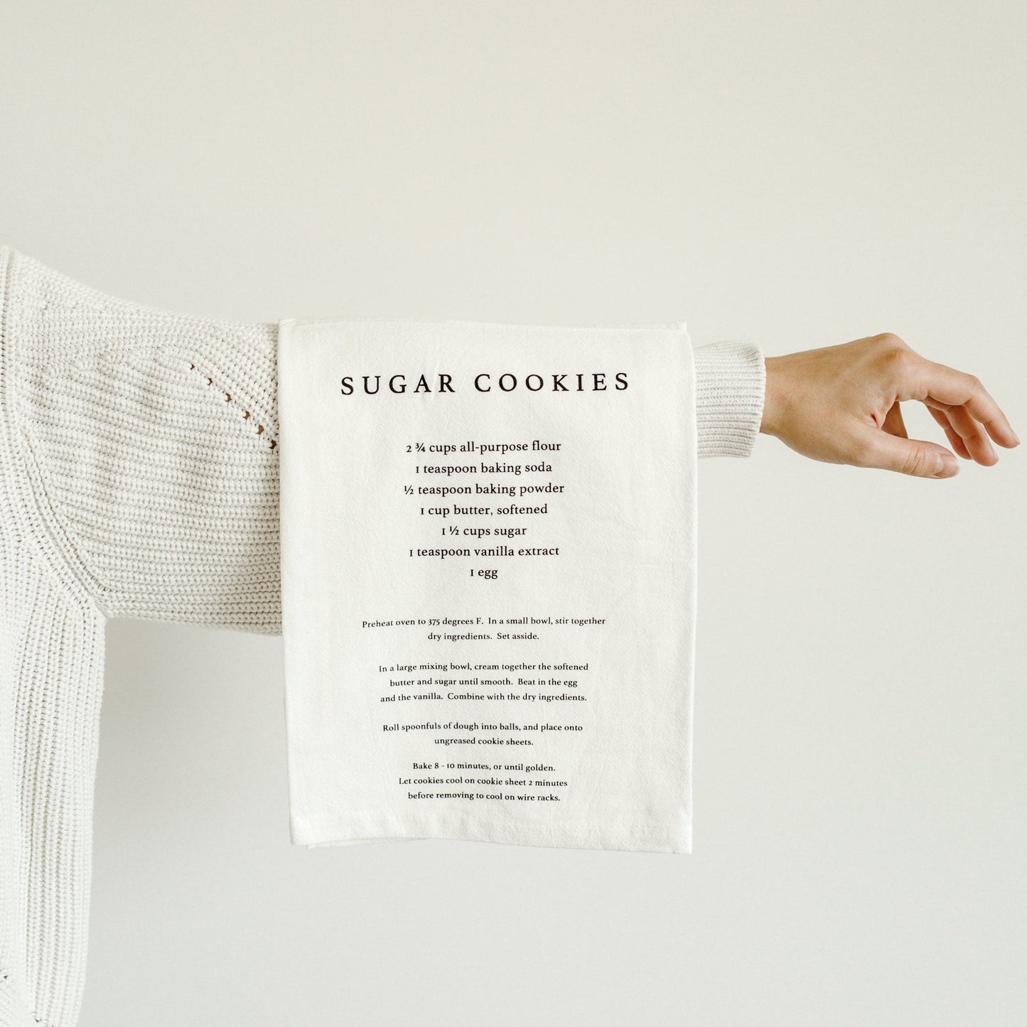 Sugar Cookies Tea Towel by Sweet Water Decor