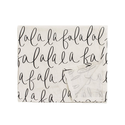 Fa La La La La Tea Towel by Sweet Water Decor