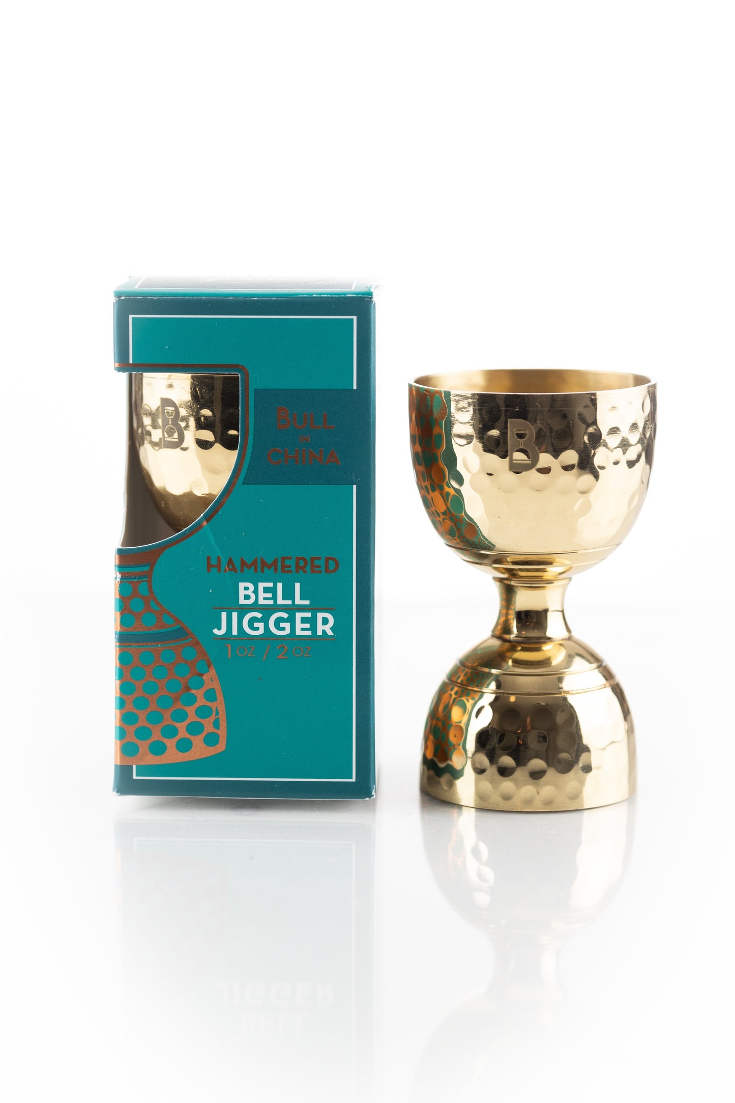 Hammered Bell Jigger