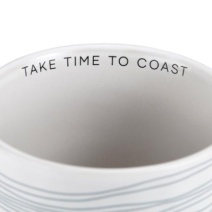 Hidden Message Take Time To Coast Cozy Mug