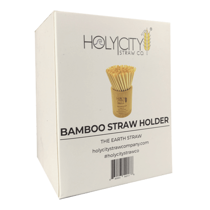 Bamboo Straw Holder