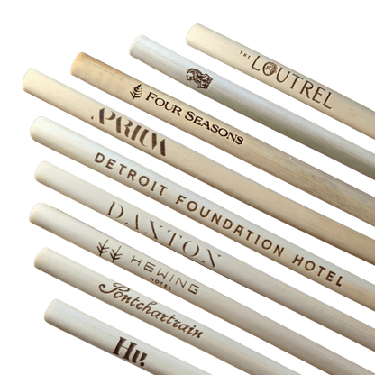 Holy City Straw Laser Engraved Reusable Reed Straw